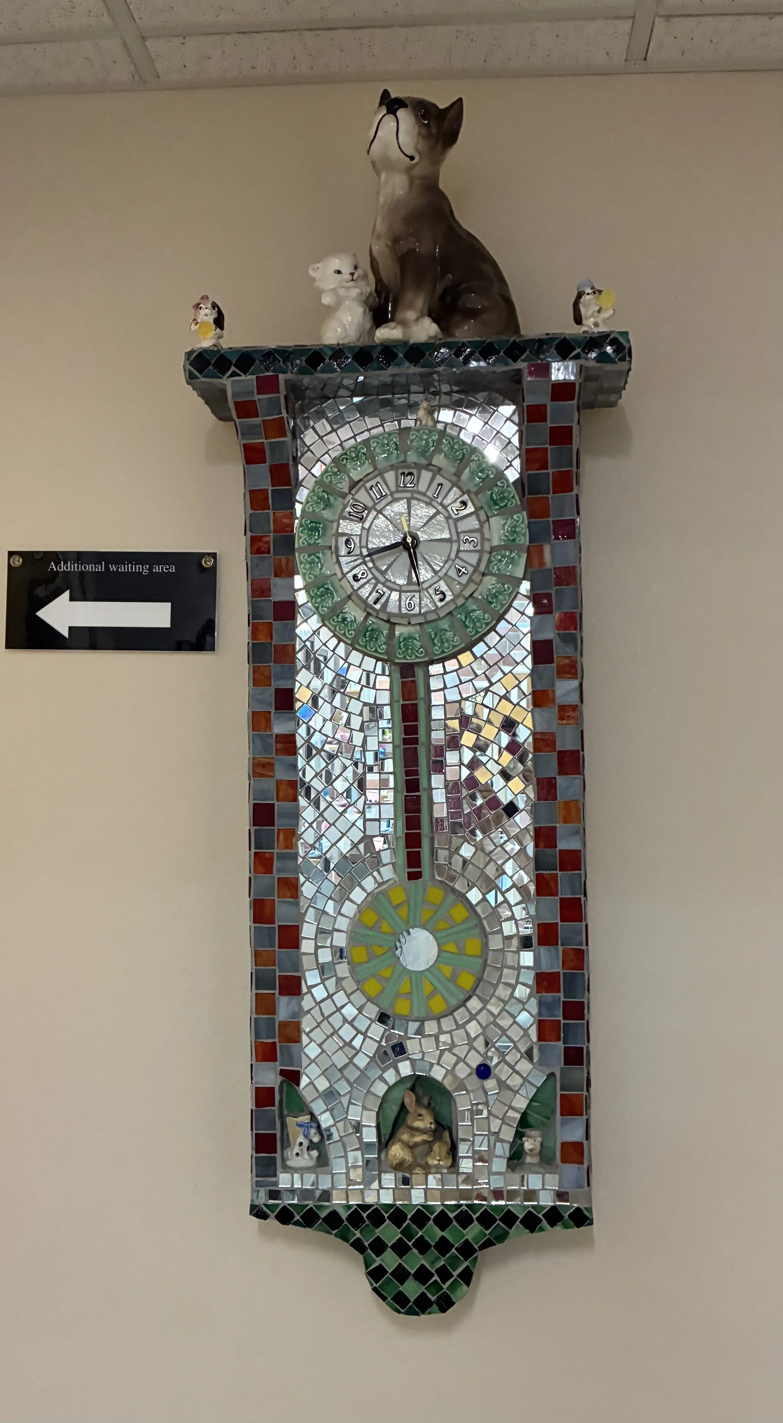 Private commission grandfather clock