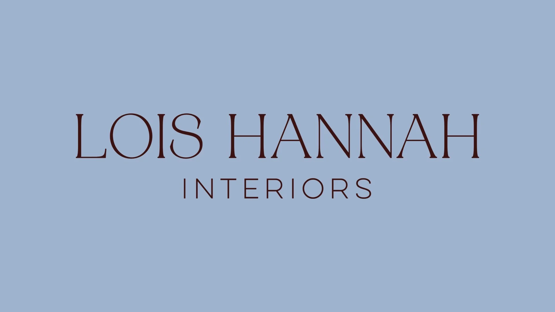 Interior design branding and visual identity application for Lois Hannah Interiors