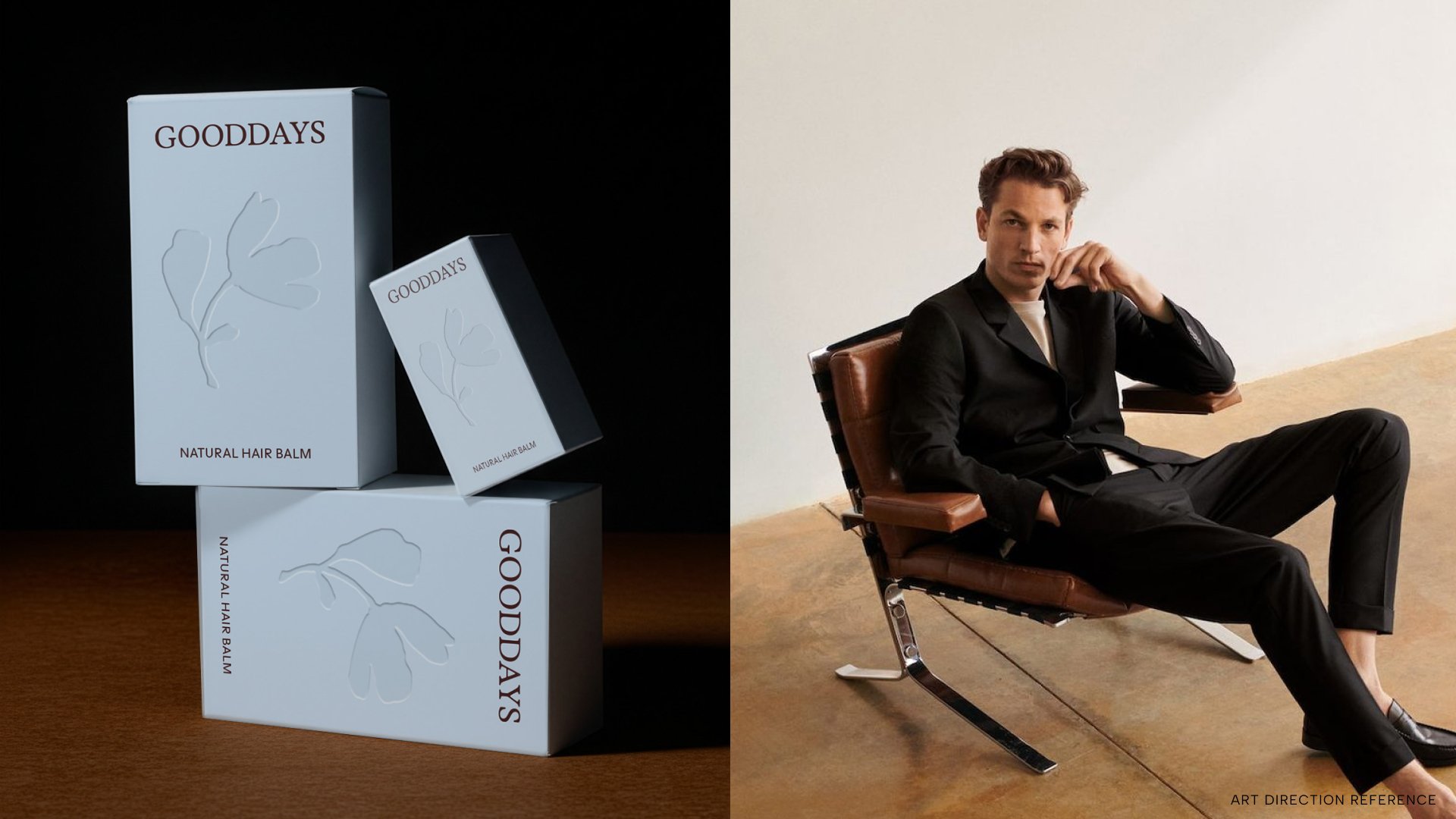 Product packaging and brand identity design for Gooddays