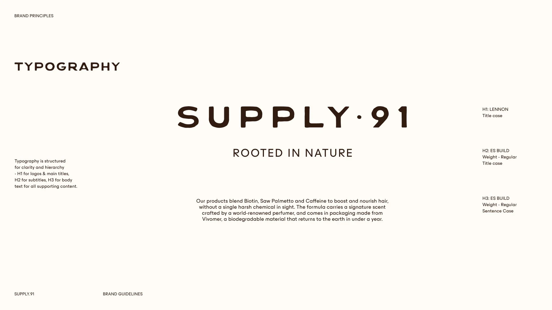Supply 91 logo application on dark background