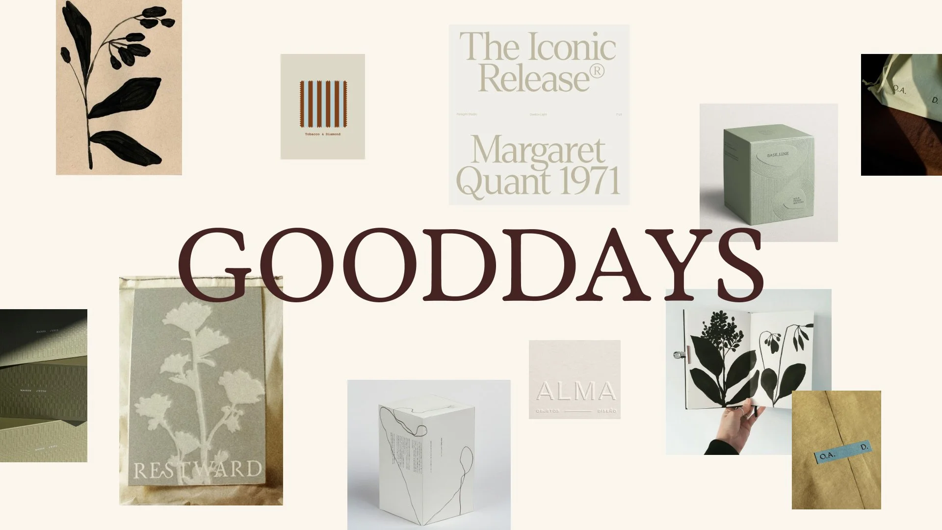 Art direction and campaign imagery for Gooddays brand identity