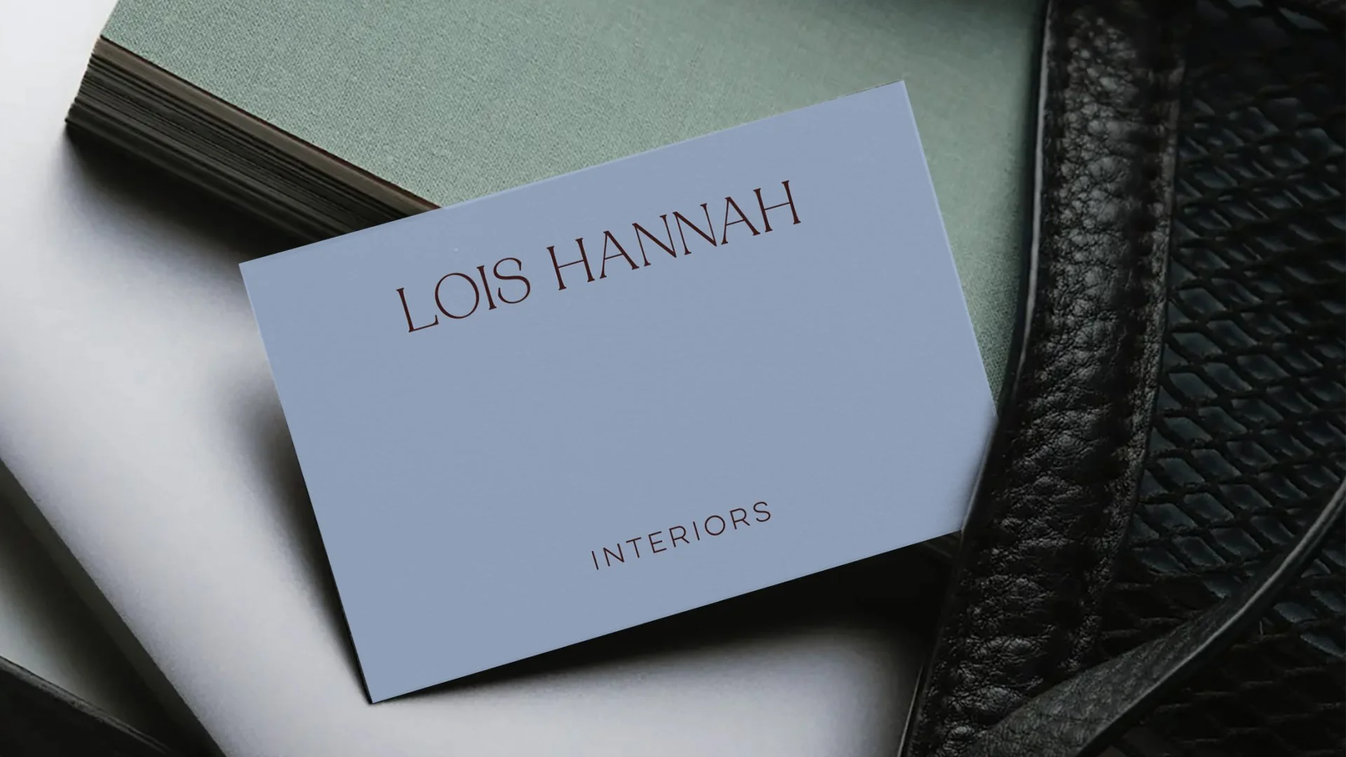 Brand identity for Lois Hannah Interiors interior design studio