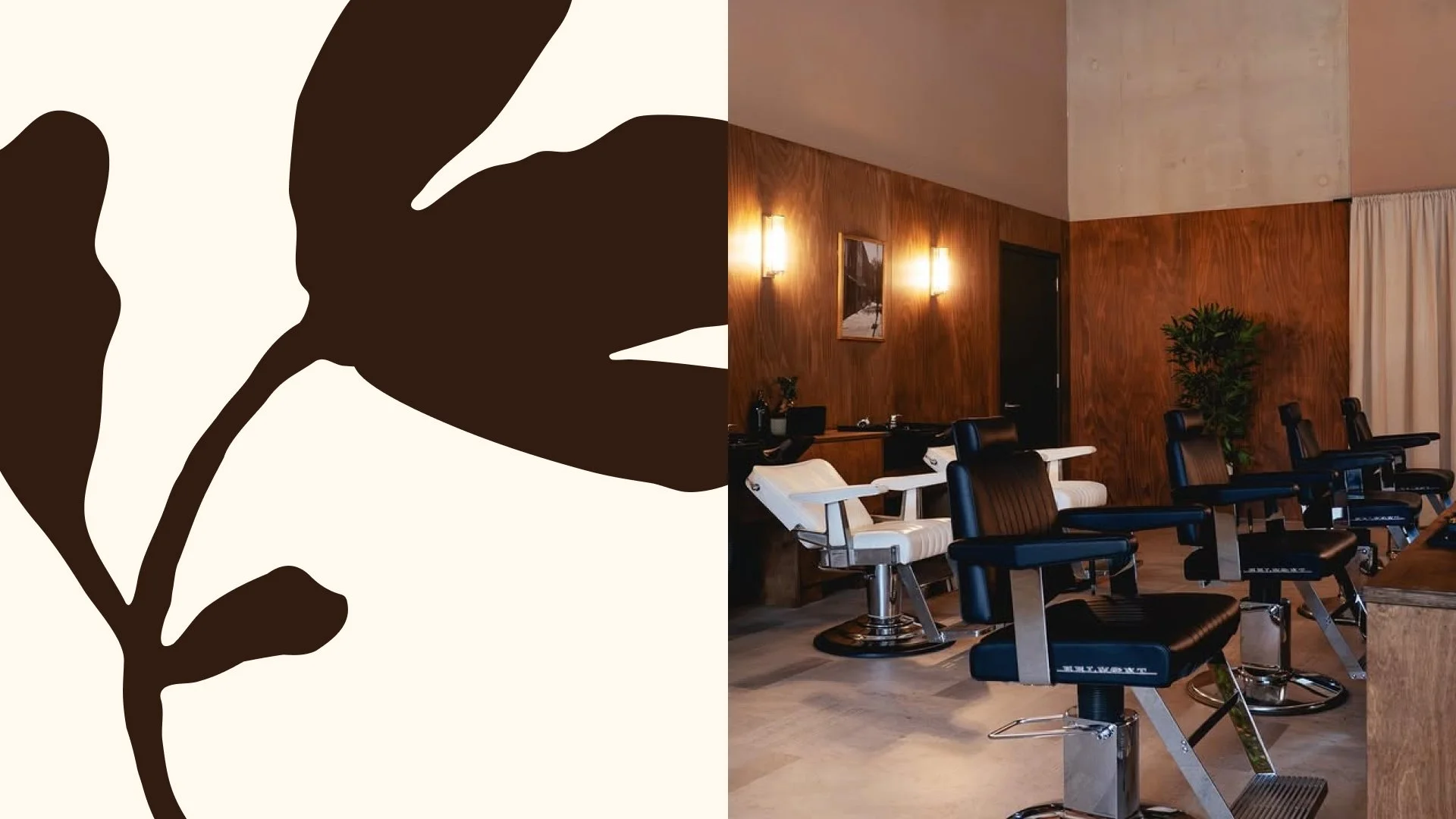 Botanical logo mark designed for Supply 91 brand identity