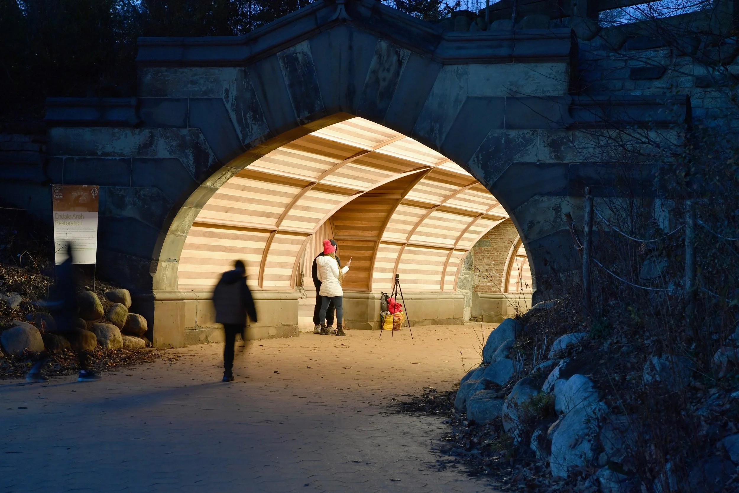 23 Endale Arch at Night.JPG