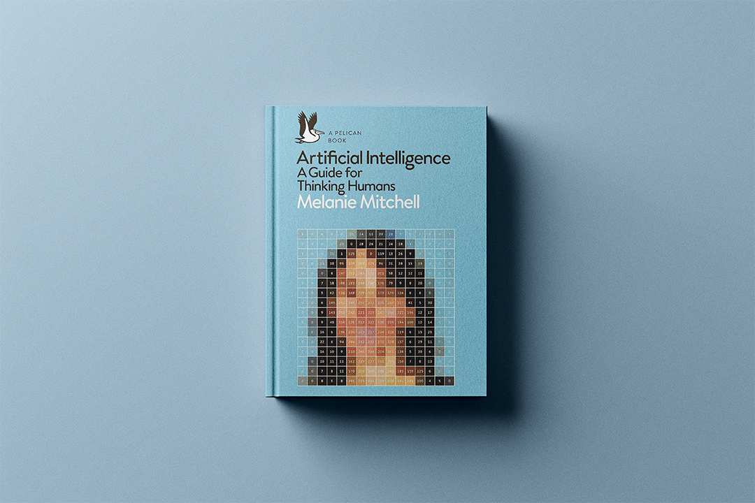 Book cover of Melanie Mitchell's Artificial Intelligence: A guide for thinking humans