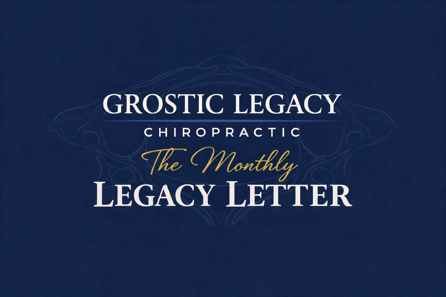 February 💕Legacy Letter