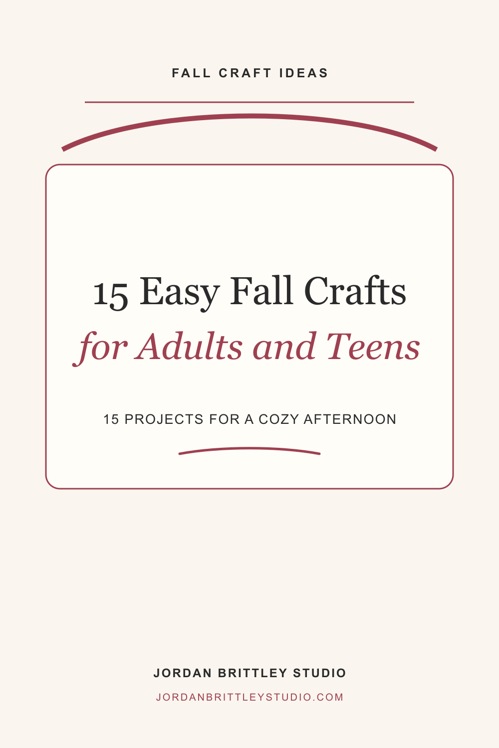 15 Easy Fall Crafts for Adults and Older Teens