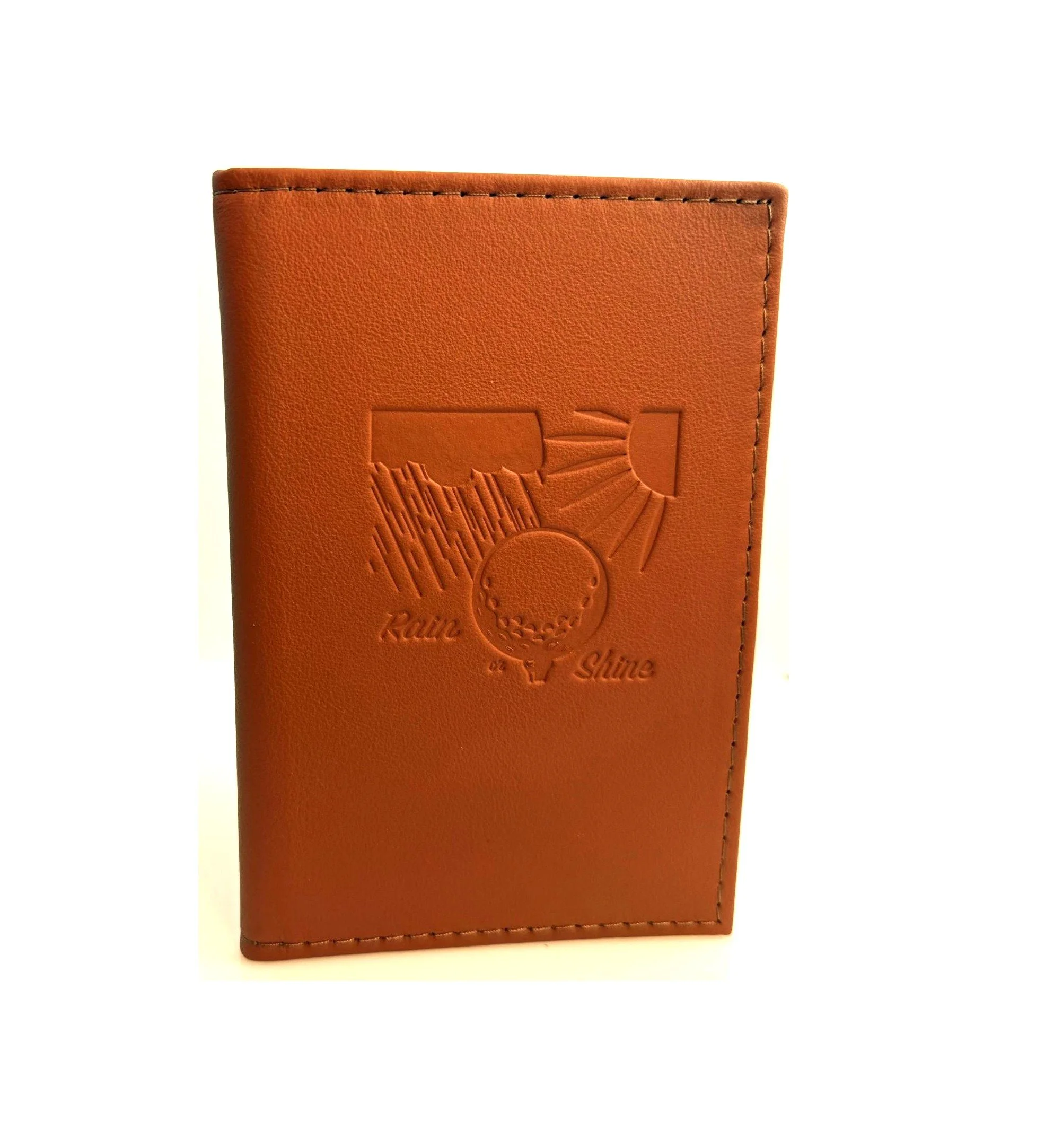 Play Rain or Shine Leather Scorecard Holder