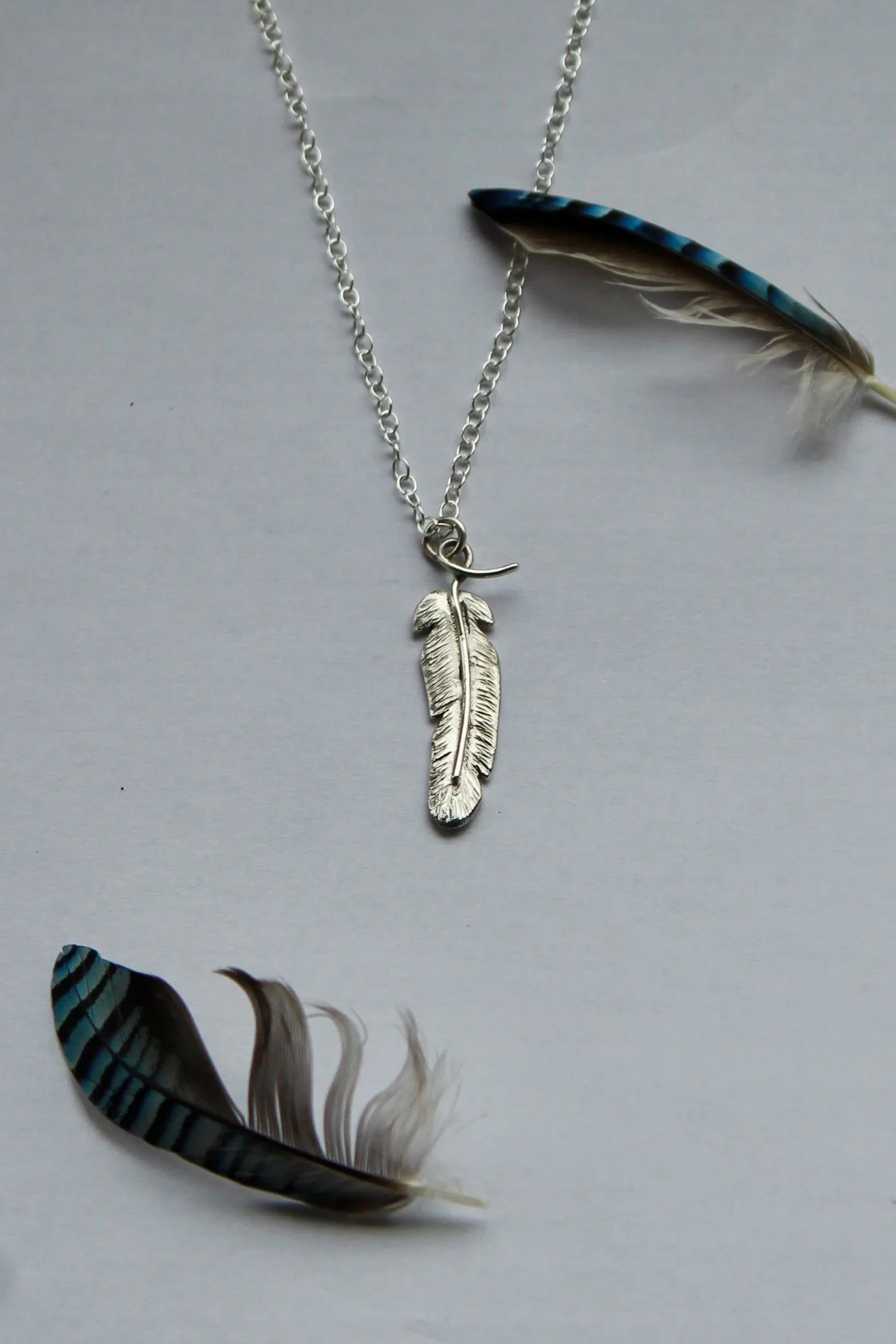 Small Feather Pendant no1