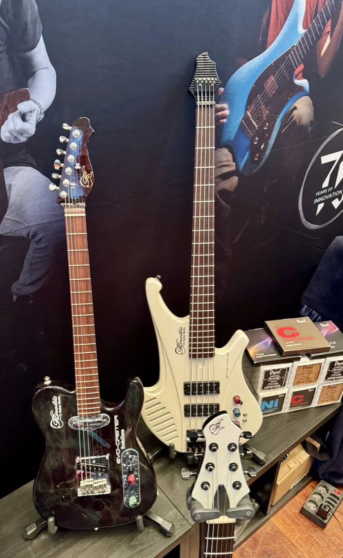EVO-PRK6 Guitar Summit 2025 Rinaldis Guitar Works & Dogal Strings
