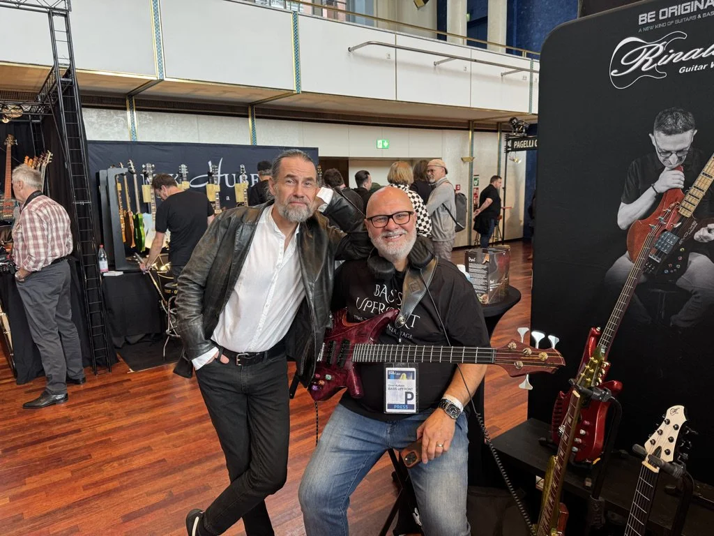 Jonas Hellborg Guitar Summit 2025 Rinaldis Guitar Works & Dogal Strings