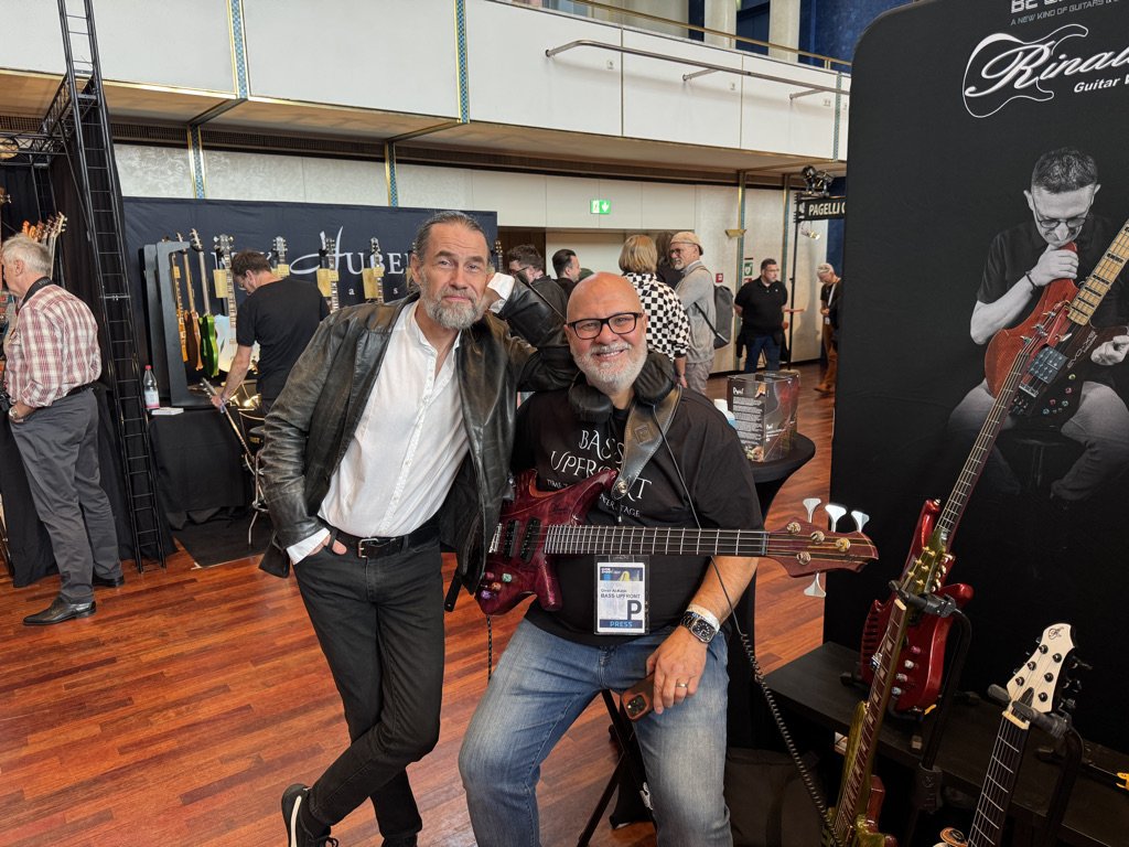 Jonas Hellborg Guitar Summit 2025 Rinaldis Guitar Works & Dogal Strings