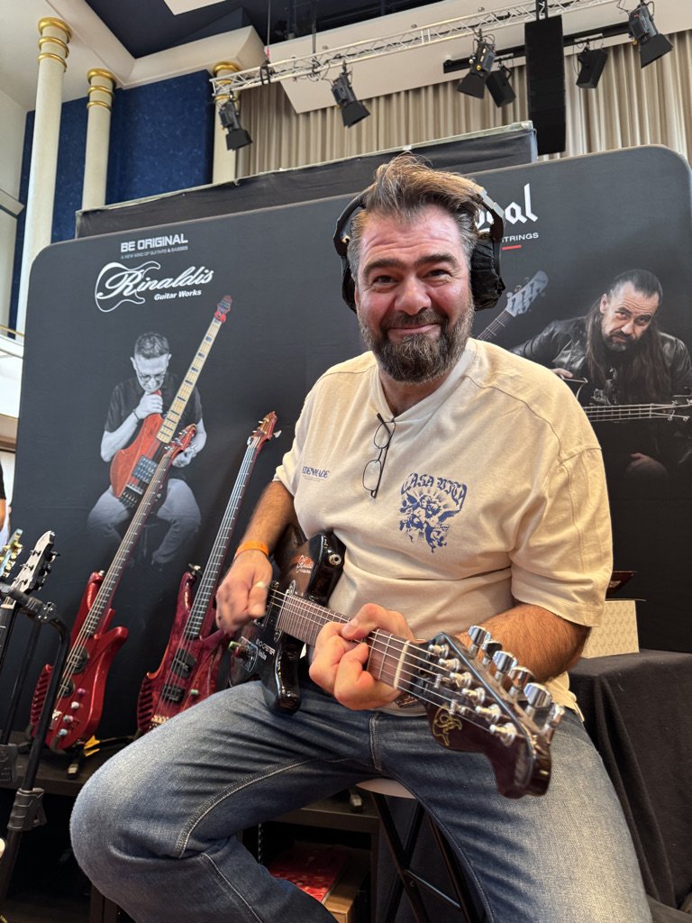 Guitar Summit 2025 Rinaldis Guitar Works & Dogal Strings