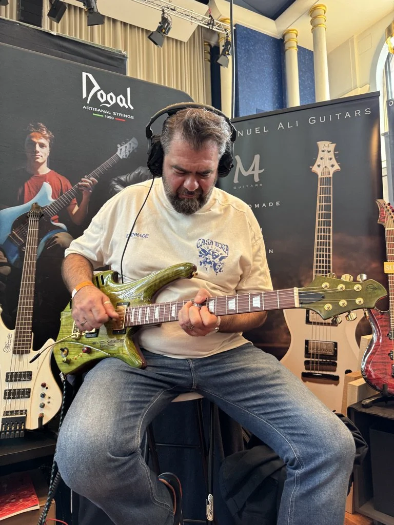 Guitar Summit 2025 Rinaldis Guitar Works & Dogal Strings