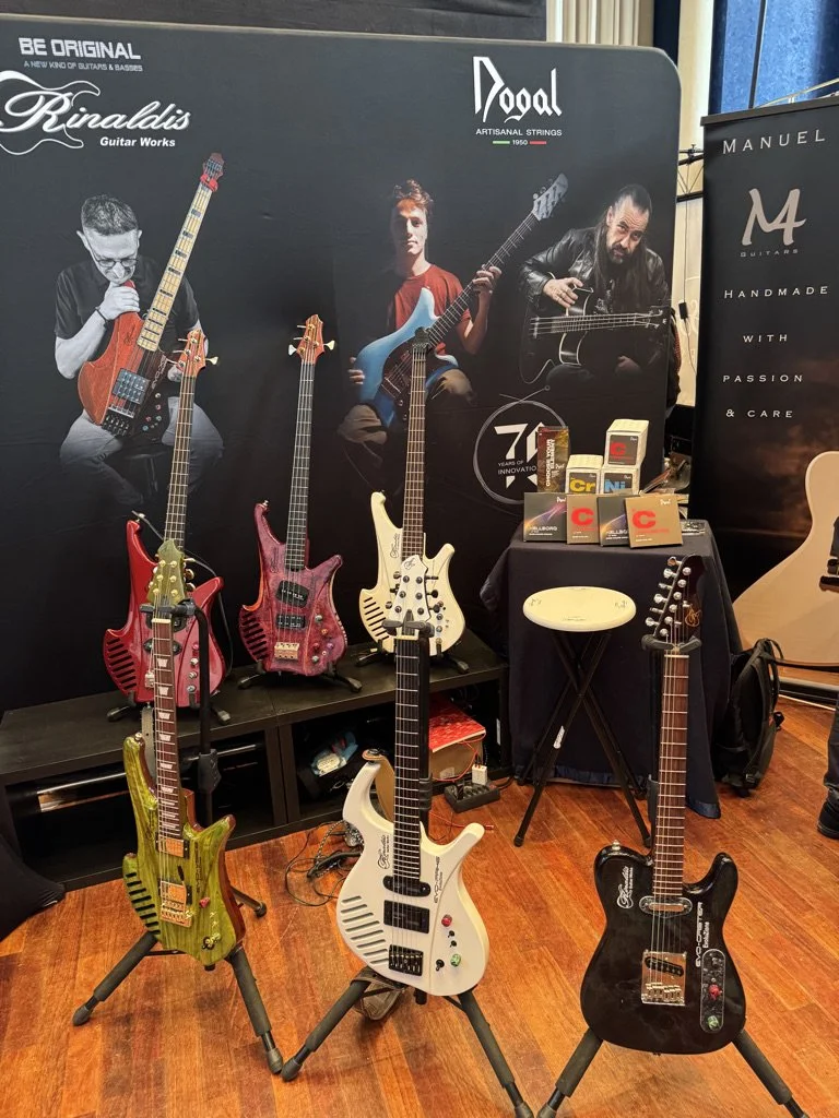 Guitar Summit 2025 Rinaldis Guitar Works & Dogal Strings