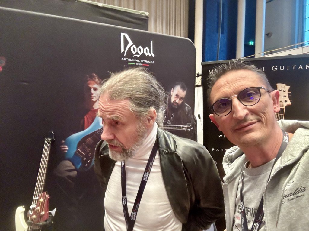 Jonas Hellborg @Guitar Summit 2025 Rinaldis Guitar Works & Dogal Strings