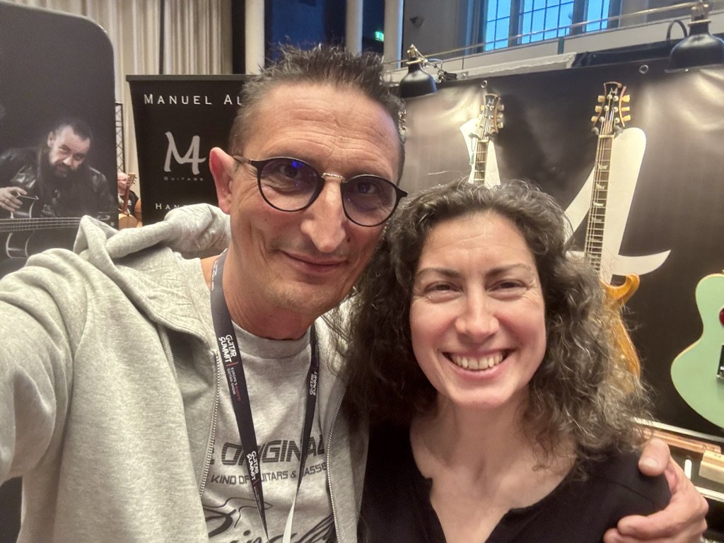 Ana Patan @Guitar Summit 2025 Rinaldis Guitar Works & Dogal Strings