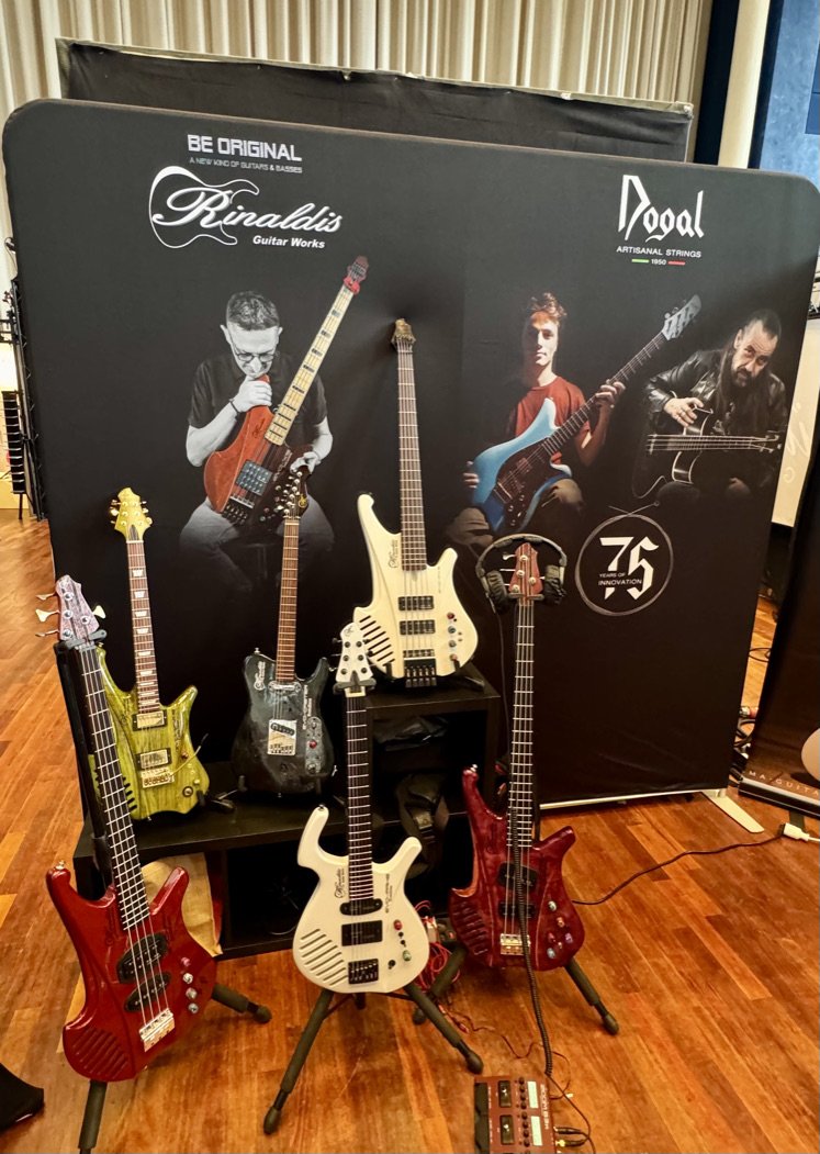 Guitar Summit 2025 Rinaldis Guitar Works & Dogal Strings