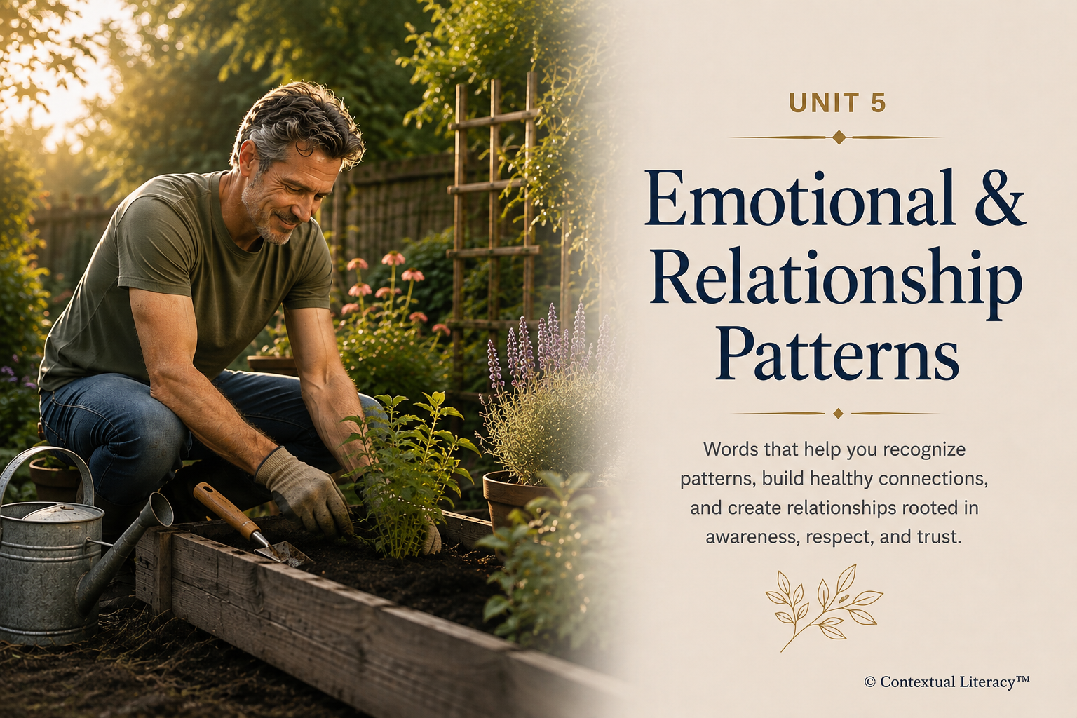 Lost in Translation™ Unit Five: Emotional & Relationship Language -- intuition, empathy, sympathy, people-pleasing, gaslighting, trauma bonding, love bombing, narcissist, narcissistic abuse, red flag/green flag, enmeshment, scapegoat/golden child.