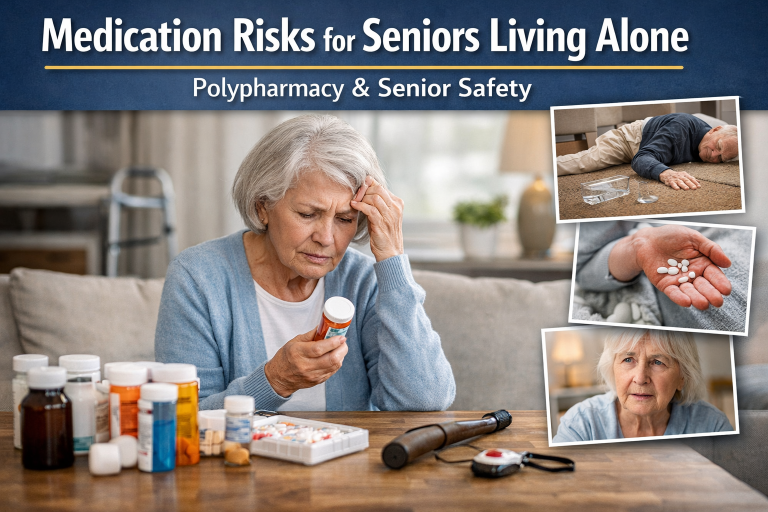 Medication Risks for Seniors Living Alone | Polypharmacy &amp; Senior Safety