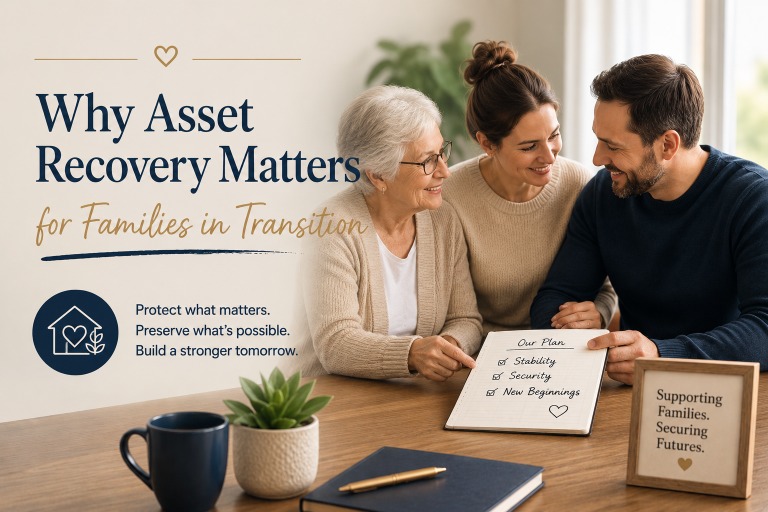 Why Asset Recovery Matters for Families in Transition