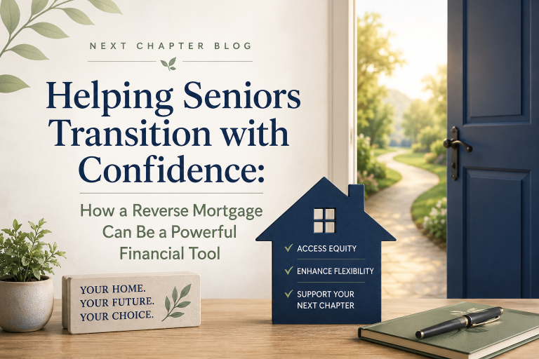 Helping Seniors Transition with Confidence: How a Reverse Mortgage Can Be a Powerful Financial Tool