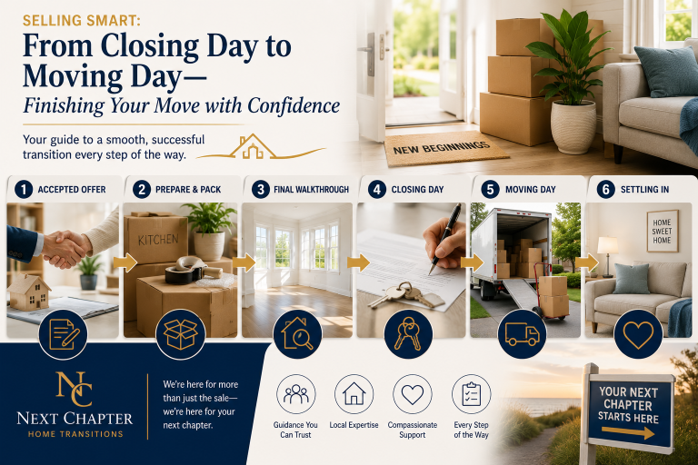 Selling Smart: From Closing Day to Moving Day—Finishing Your Move with Confidence