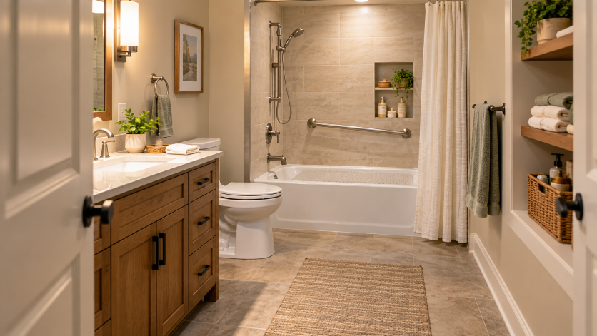 Bathroom Safety for Aging in Place: Look Beyond the Bath Mat