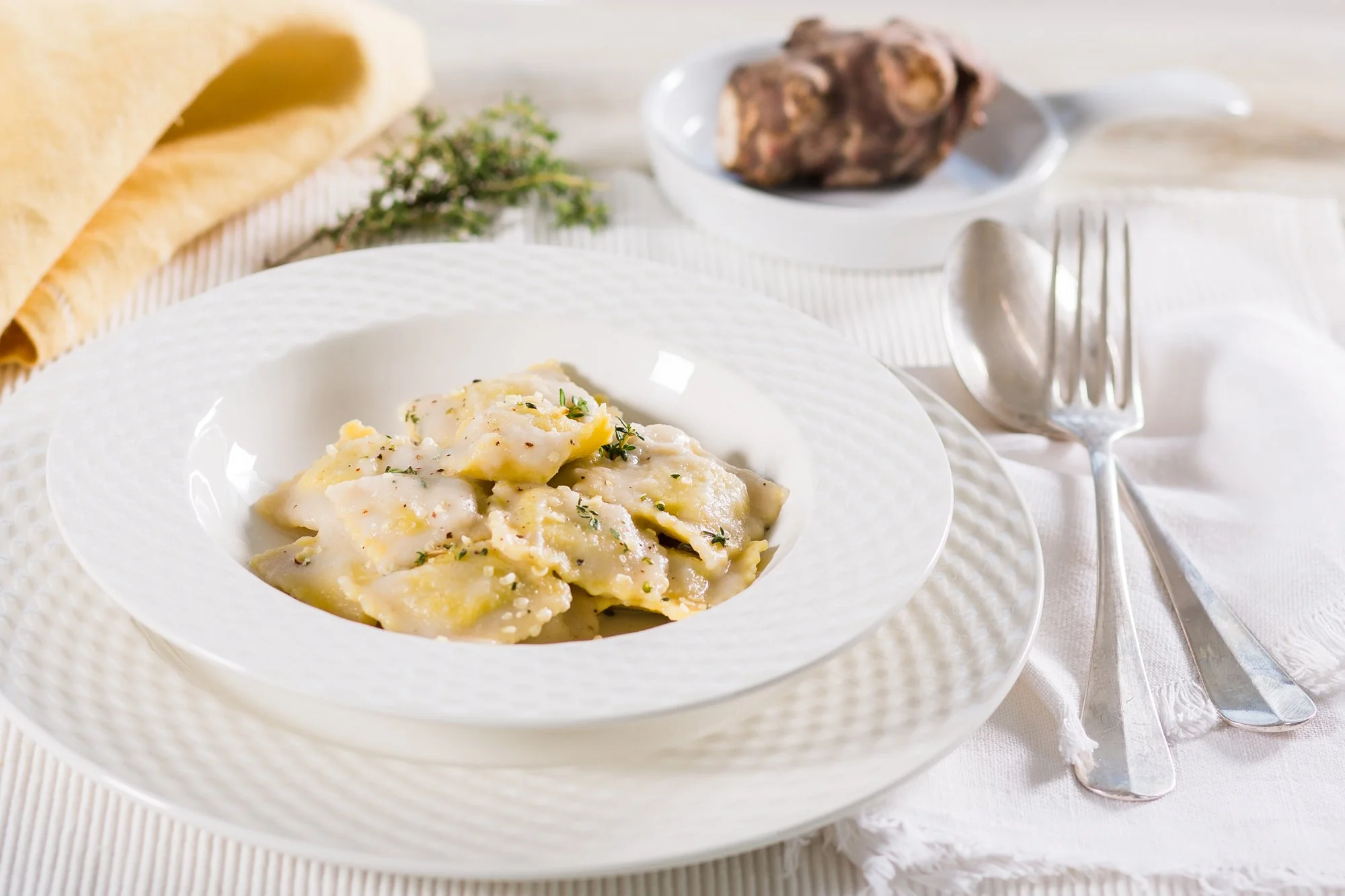 Ravioli Ricotta e Spinaci