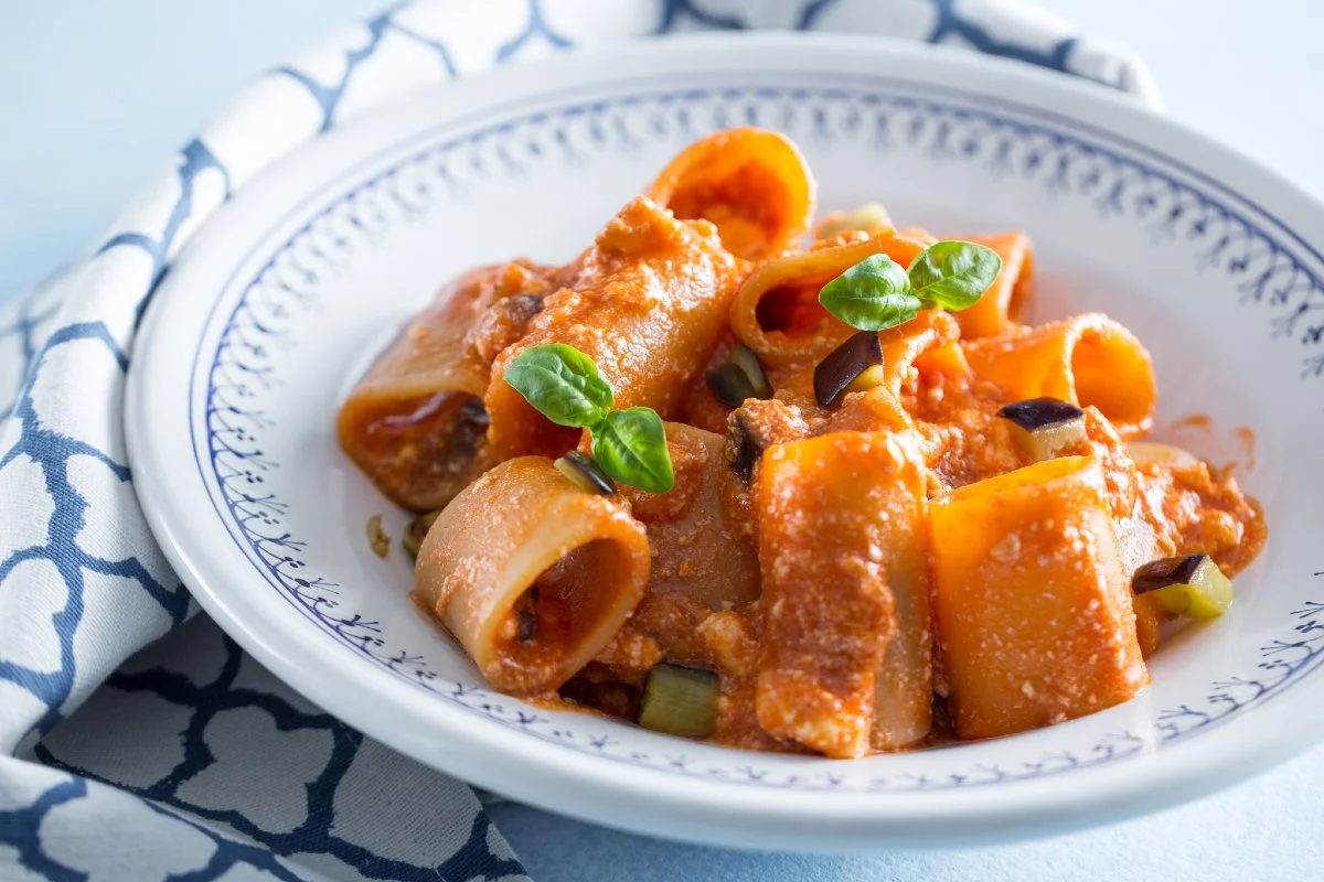 Paccheri alla Norma 14