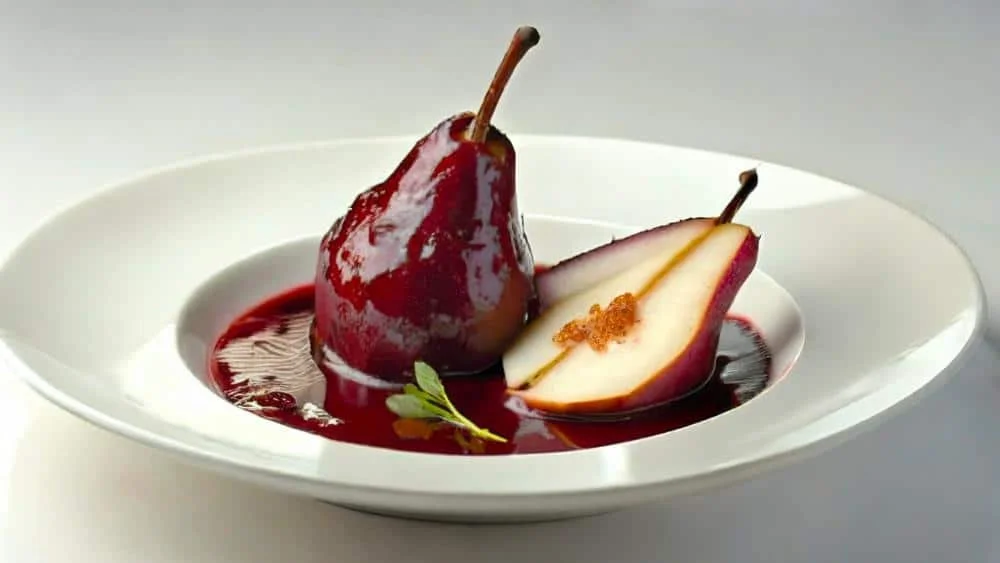 Peras Gourmet al Vino Tinto