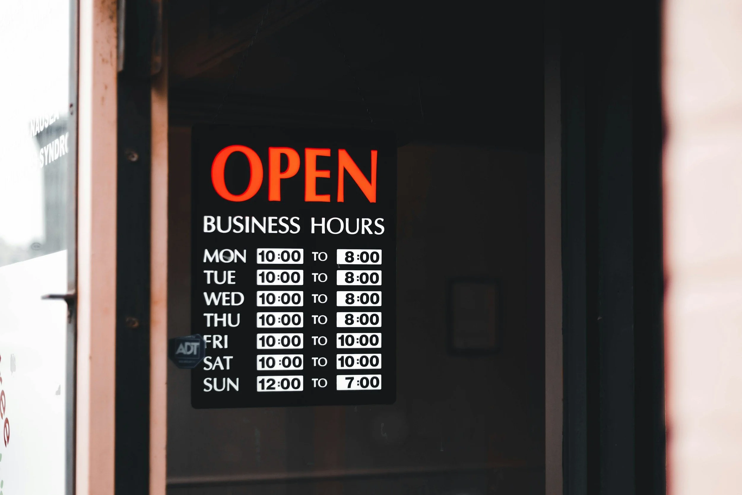 Open Hours