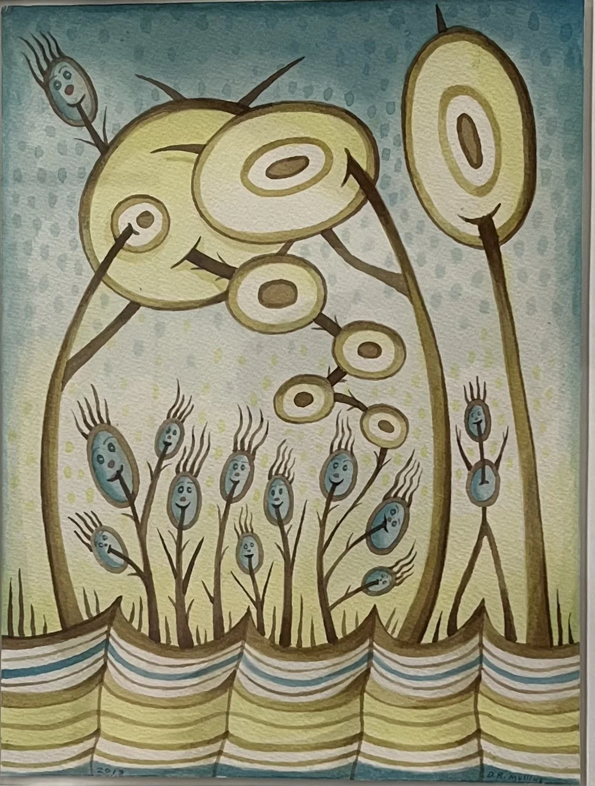 BLUE BLOODS
watercolor
18"x22"