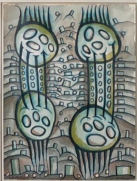 PEYOTE SISTERS
watercolor. 17"x20" 2012