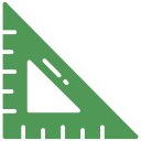 Custom landscape design plan icon