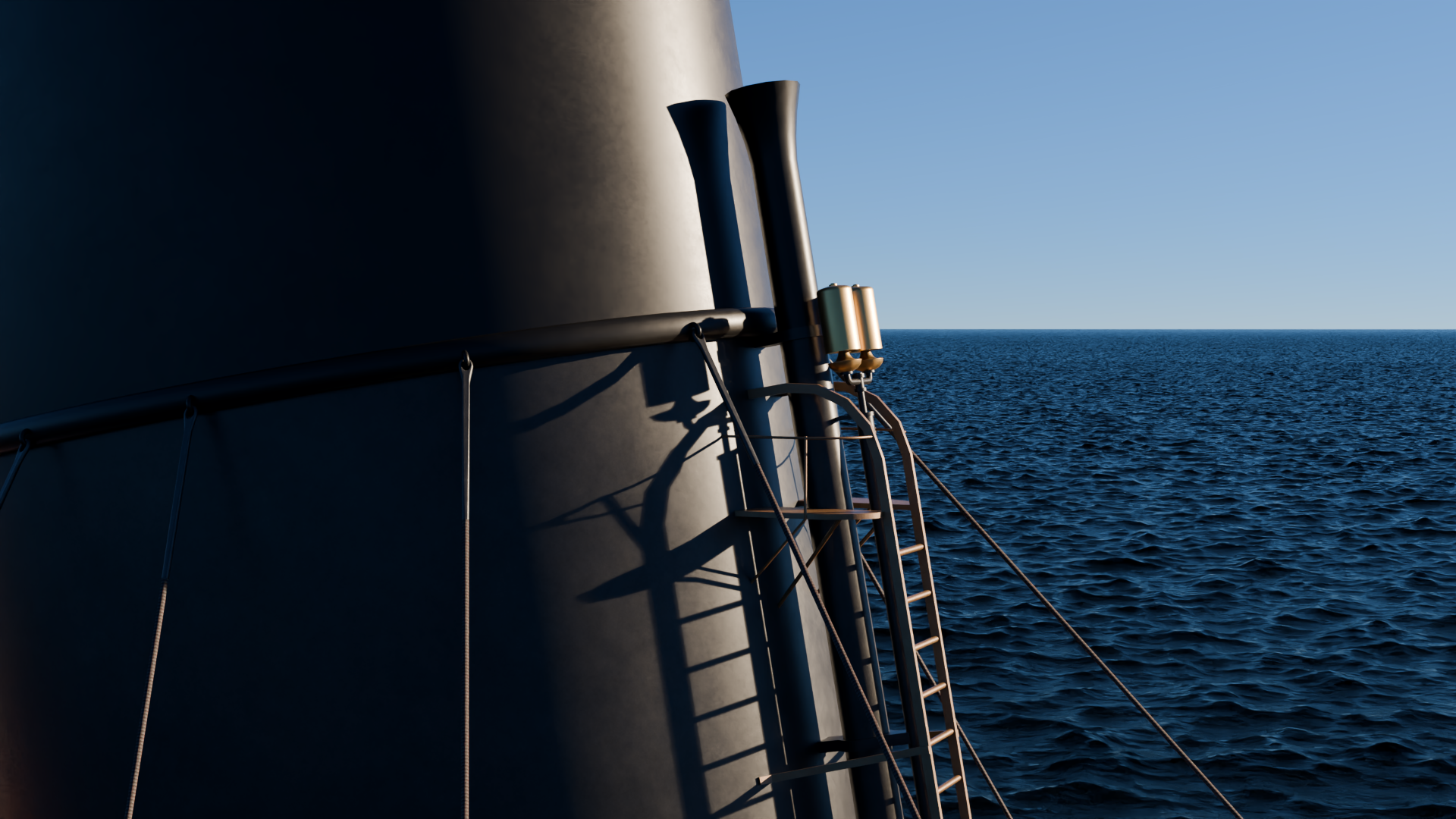 An image of the SS Titan model.