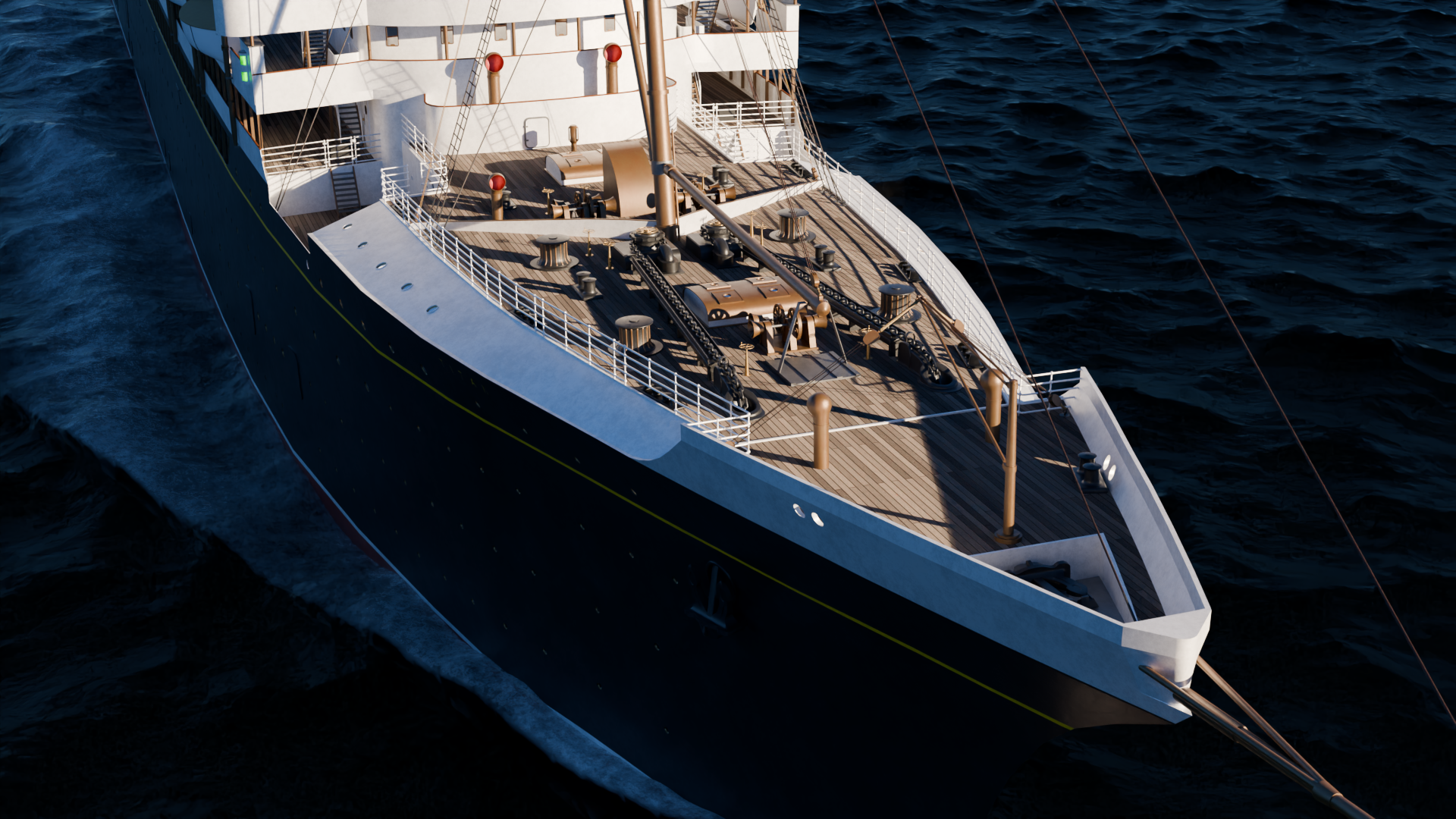 An image of the SS Titan model.