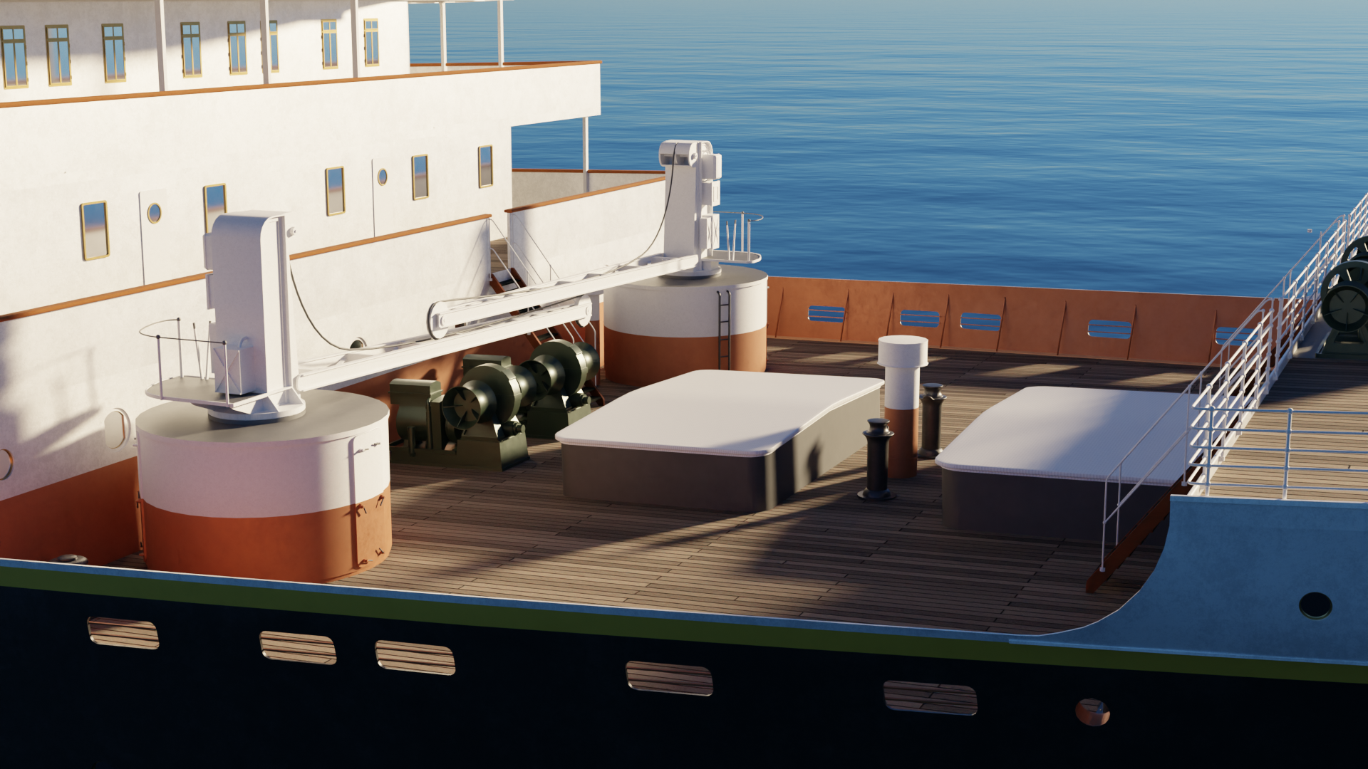 An image of the RMS Titanic model.