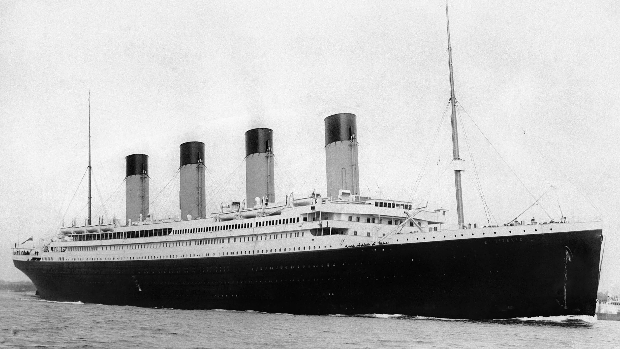 A photo of the RMS Titanic