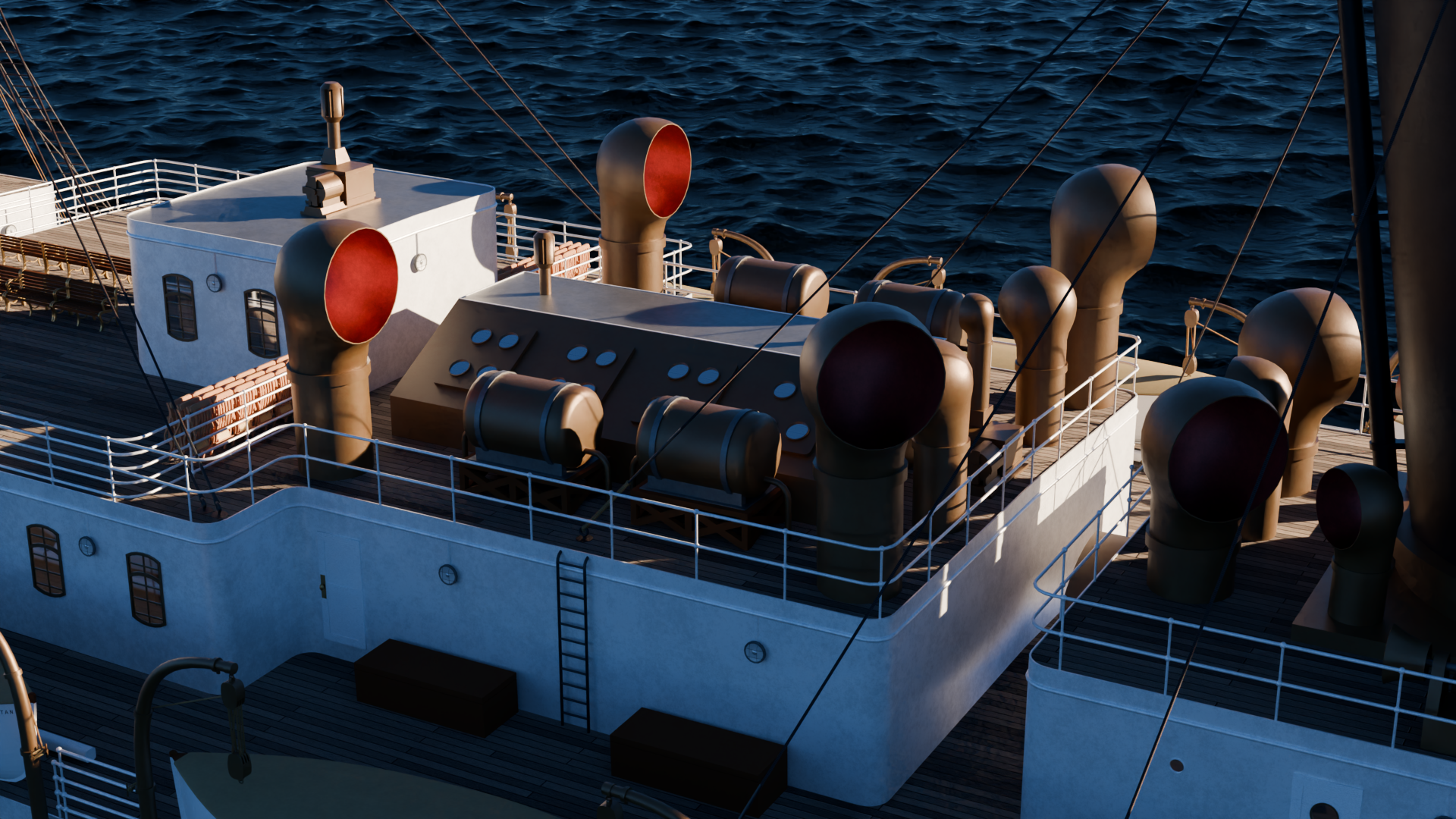 An image of the SS Titan model.