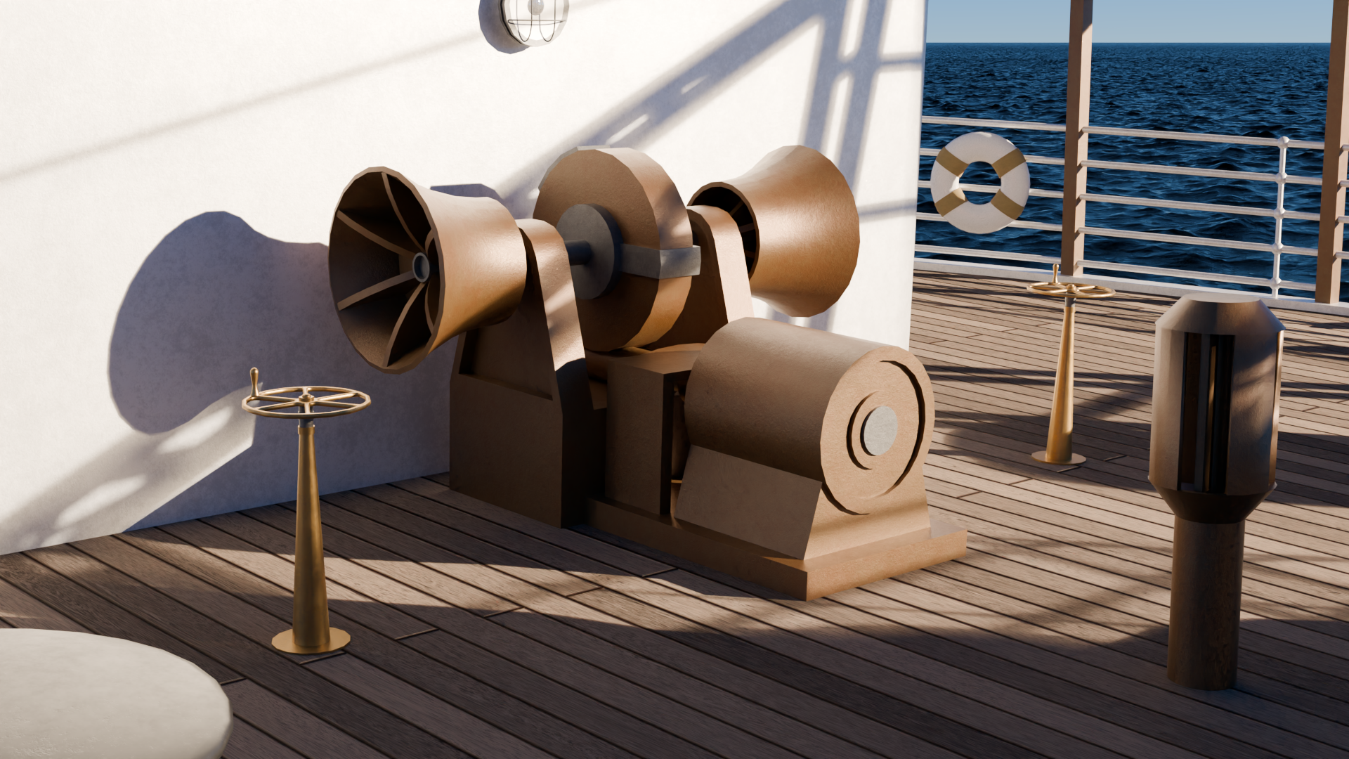 An image of the SS Titan model