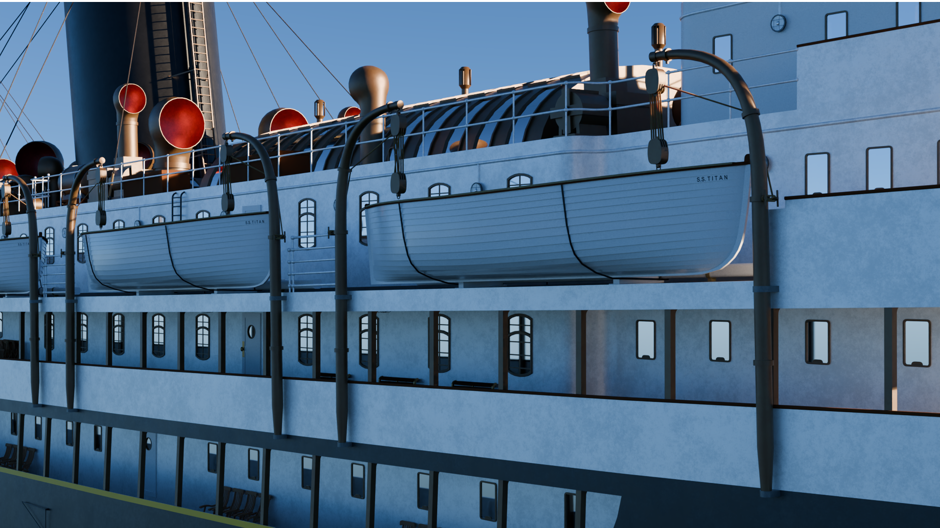 An image of the SS Titan model.