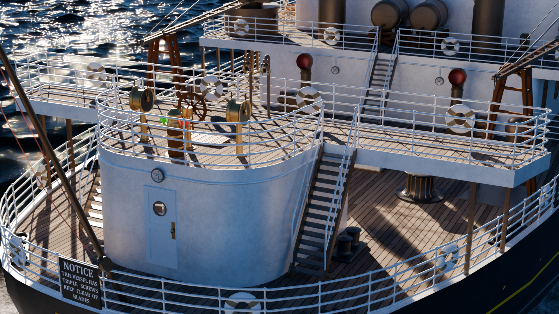 An image of the SS Titan model.