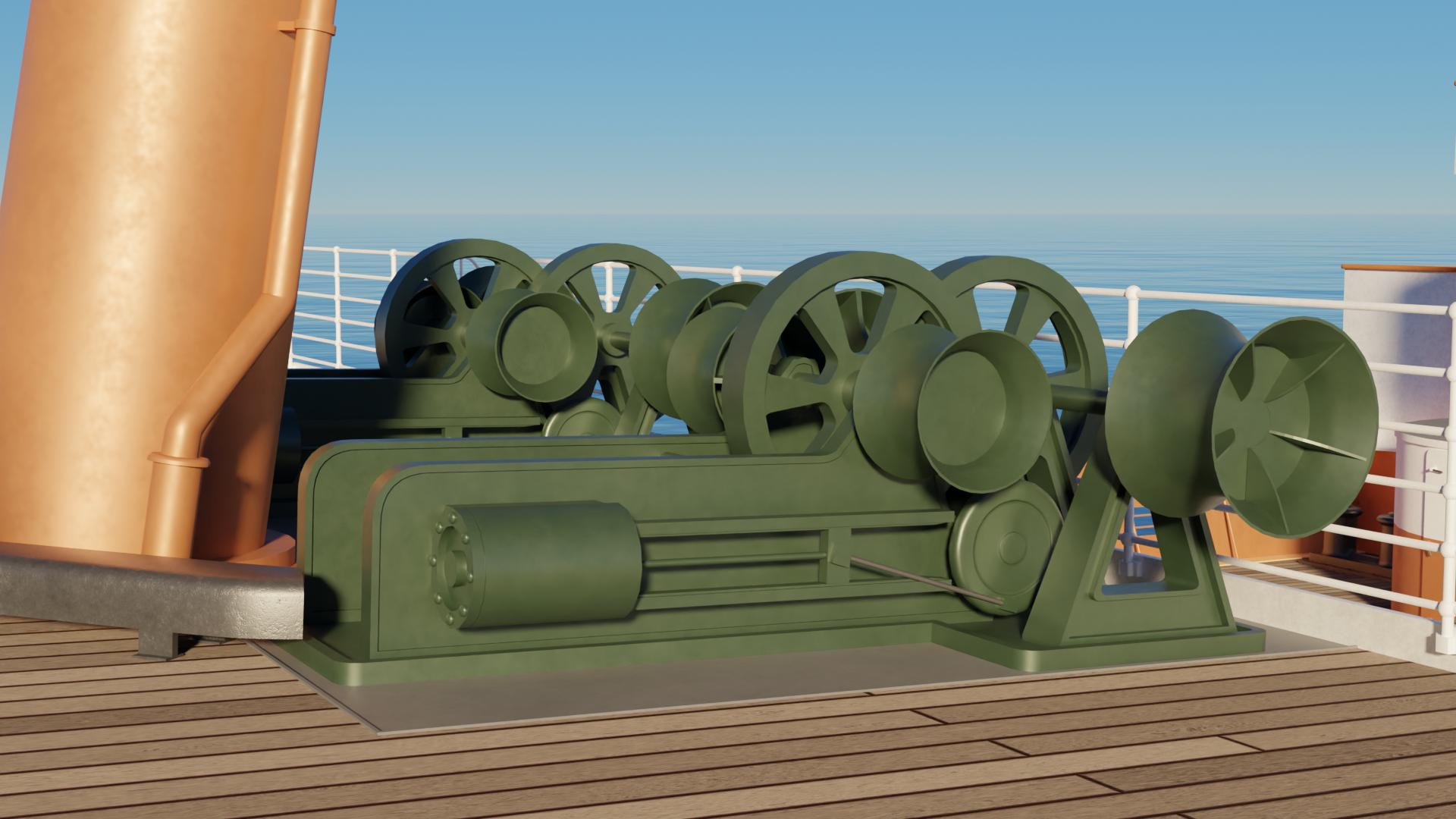 An image of the RMS Titanic model.