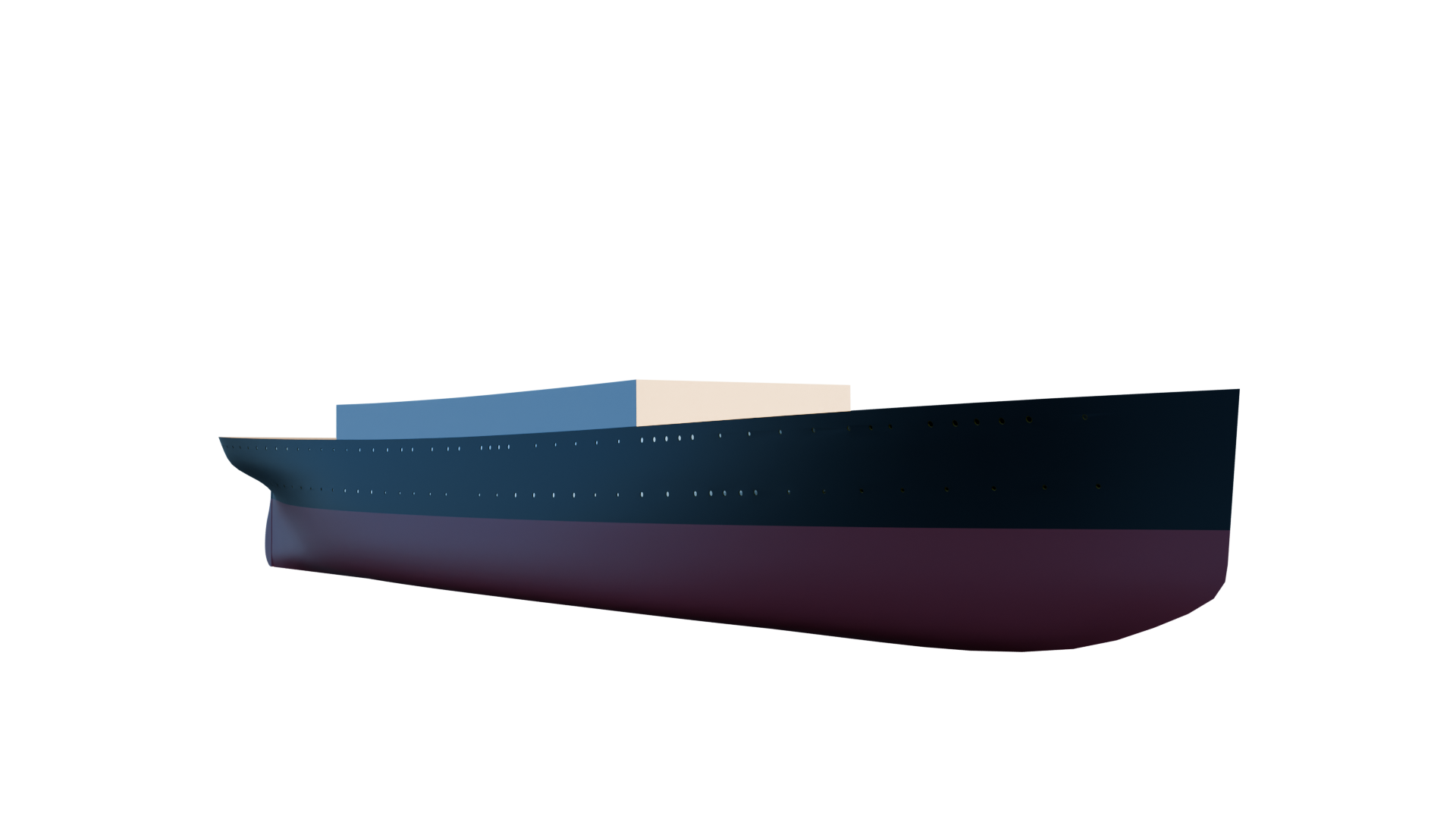 An image of the SS Lake Manitoba hull