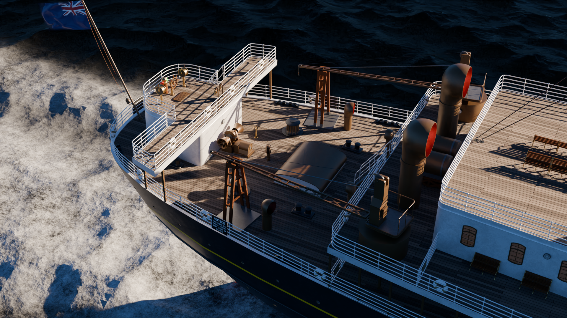 An image of the SS Titan model.