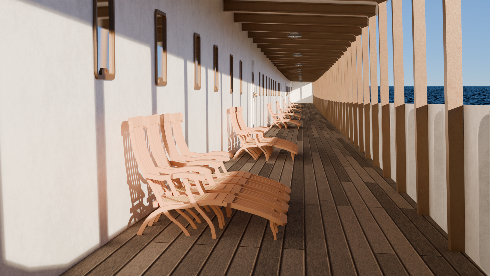 An image of the SS Titan model