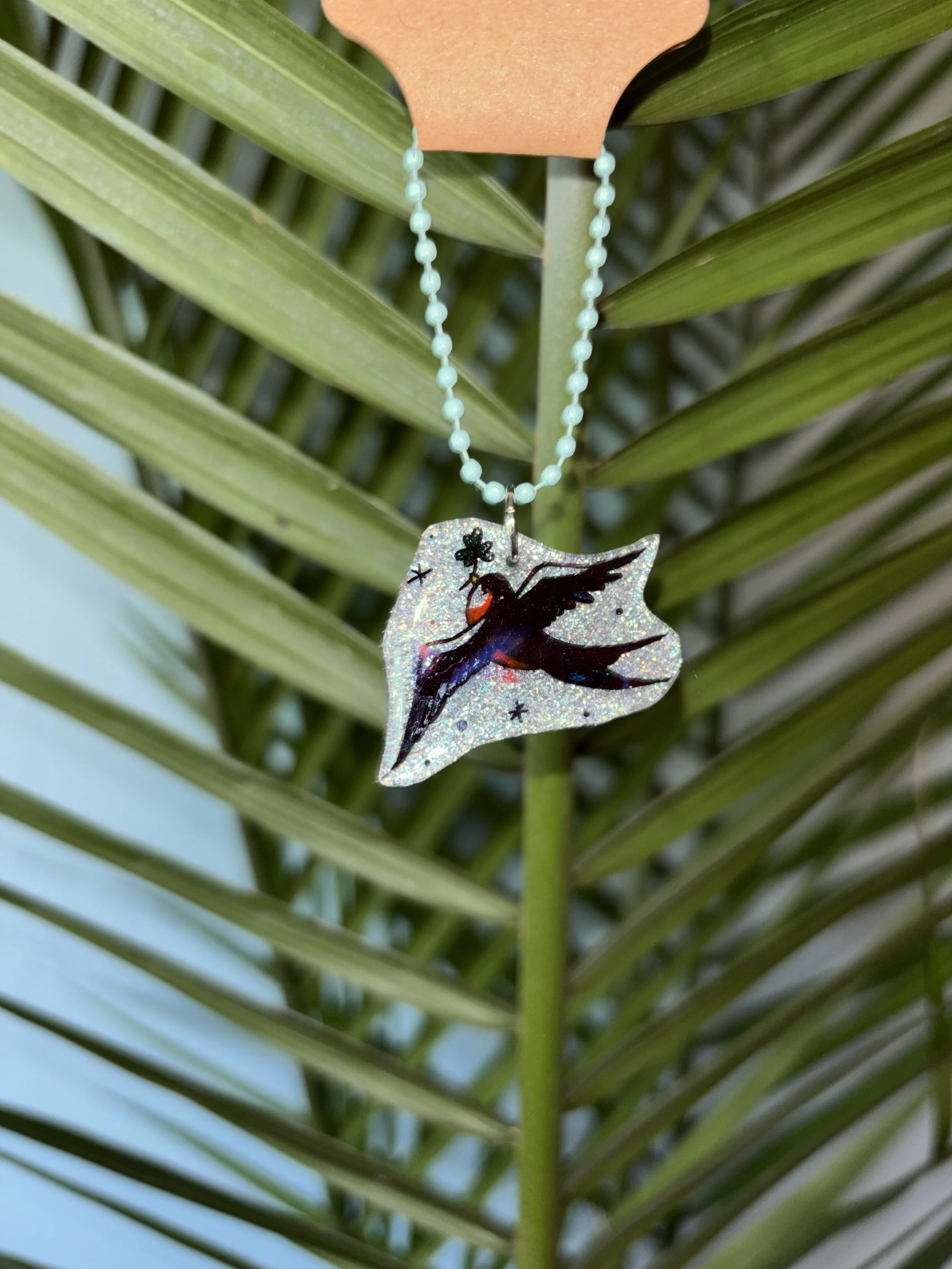 Hand Drawn Charm Keychain