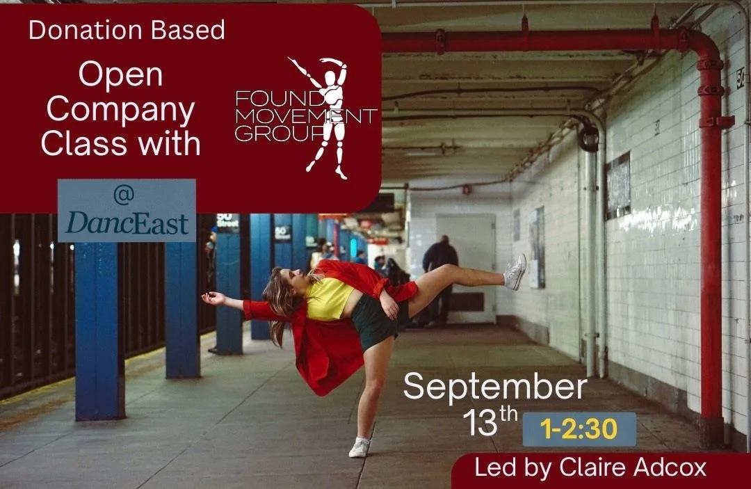 Join us for Donation-based Company Class this Sunday led by company member @claire.adcox 

DM us to secure your spot.