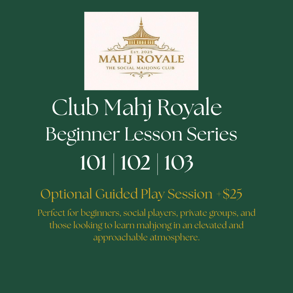 Beginner Mahjong Lesson Series